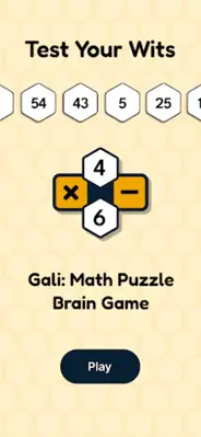 Gali Math Puzzle Brain Game android App screenshot 9