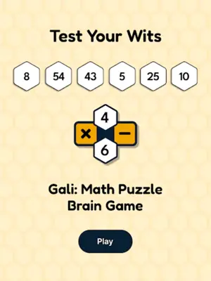 Gali Math Puzzle Brain Game android App screenshot 4